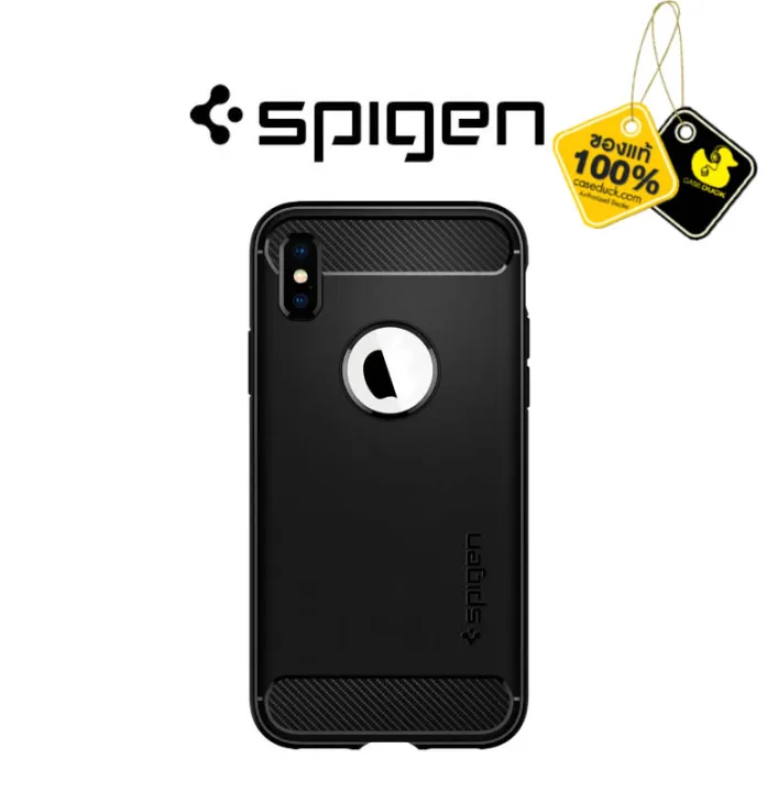 iPhone Xs / X Spigen Rugged Armor Case Lazada.co.th