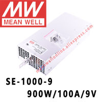 SE-1000-9หมายถึงดี900W 100A 9V DC แหล่งจ่ายไฟเอาท์พุทเดี่ยว Meanwell ร้านค้าออนไลน์