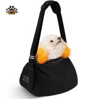 Pet Outing Carrier Bag With Detachable Hard Bottom Support Dog Cat Carrying Pouch With Adjustable Strap