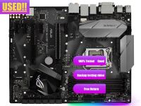 Used Asus ROG STRIX B250F GAMING Desktop Motherboard Socket LGA 1151 DDR4 B250 SATA3 USB3.0