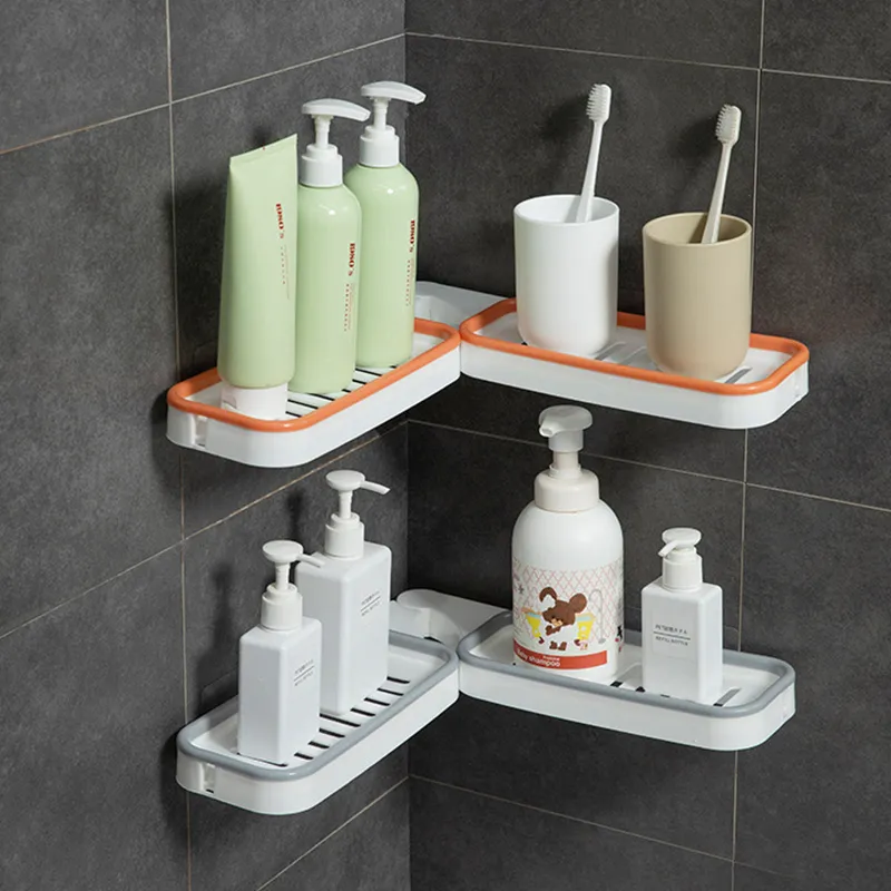 Antokin Bathroom Shelves and Racks Double Layer Soap Box Holder Rack  Bathroom Shower Soap Dish Hanging Tray Wall Holder Storage Holders – Antokin