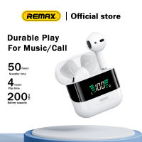 Remax TWS-10Plus  หูฟังบลูทูธ Bluetooth 5.3 LED Digital display หูฟังไร้สาย Stereo หูฟังบลูทูธไร้สาย