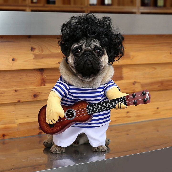 สินค้าขายดี-funny-pet-guitar-clothes-dog-guitarist-dressing-costume-pet-guitar-dress