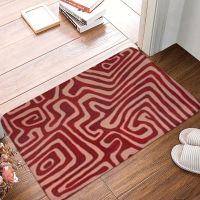 【cw】 Swirl Pattern Bedroom And Pink Doormat Outdoor Rug ！