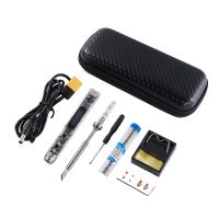 SI012(TS-K) 65W Intelligent OLED Electric Soldering Iron Spare Parts Accessories Kit 450℃ Sensitivity Adjustable Built-in Buzzer Soldering Head