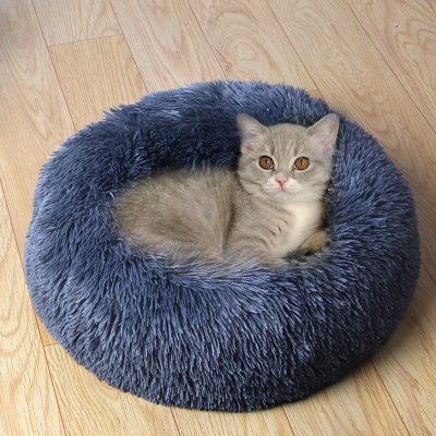 Super Cat Bed Warm Sleeping Cat Nest Soft Long Pluh Best Dog Bed For Dogs Basket Cushion Cat Bed Cat Mat Animals Sleeping So