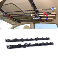 2Pc รถตกปลา Rod Carrier Rod ผู้ถือคันเบ็ดสำหรับรถตกปลา Truss เข็มขัดสายคล้อง Tie Suspenders Wrap Pesca-Fenpier