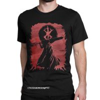 Funny Berserk Guts Japanese Anime T Shirt Men Cotton Tshirt Swordsman Gatsu Sacrifice Zodd T Shirt Unique