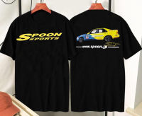 ?? เสื้อยืดผู้ชาย Spoon sport T-shirt สุดยอดไฟ 2021 Selling● Navigation91gegw0fse ช้อนกีฬา Honda Civic Ferio EG9 (เสื้อยืดสีดำ) ลมขี้เกียจ