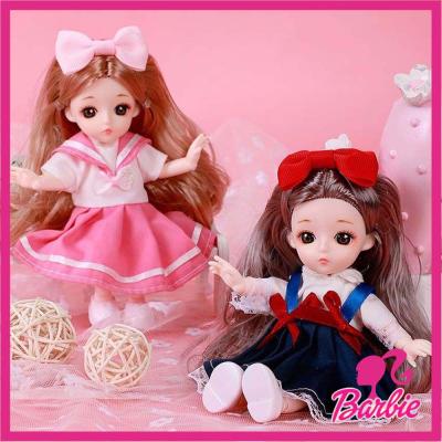 Barbiestyle Barbiepink Barbiecore ชุดบาร์บี้ บาร์บี้ บาบี้ ตุ๊กตาบาร์บี้ ตุ๊กตาน่ารัก ตุ๊กตา OB11แฟนอะนิเมะสีสันสดใสชุดยูนิฟอร์มนักเรียนข้อต่อที่สามารถเคลื่อนย้ายได้ของขวัญวันเกิดเสื้อผ้าแฟชั่นหุ่นตุ๊กตาเจ้าหญิงของเล่นต่อสู้1/12ตุ๊กตา