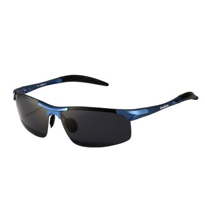 Polarized Mens Sunglasses Aluminum Magnesium Frame Car Driving Men Sports for Fishing Golf 8177
