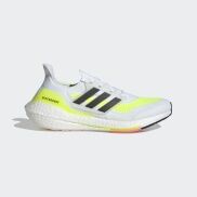 Giày chạy bộ adidas Ultra Boost 2021 White Yellow Black