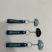móc khóa dây zhipat treo chìa khóa  gồm đầu đèn và dây theo màu xanh