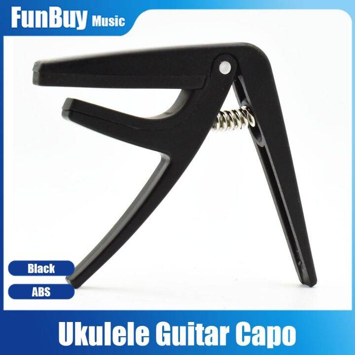 ukulele-capo-single-handed-4-strings-mini-gutitara-capo-abs-black-guitar-parts-amp-accessories