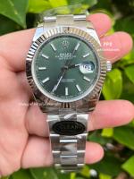 นาฬิกาข้อมือ Rolex Datejust Mint Green Dial 41mm. Oysters (TOP SWISS) (สินค้าพร้อมกล่อง) (ขอดูรูปเพิ่มเติมได้ที่ช่องแชทค่ะ)