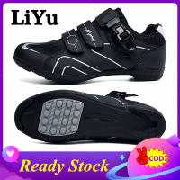 (แนะนำ) LiYu กีฬารองเท้าขี่จักรยาน No Cleat รองเท้าจักรยานเสือหมอบสำหรับผู้ชายกลางแจ้ง MTB รองเท้าไม่ล็อครองเท้าขี่จักรยานผู้ชายและผู้หญิงรองเท้าจักรยานถนนขาย