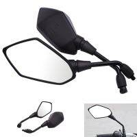 Motorcycle Rearview Mirror 8/10mm Bolt Scooter Side Mirror Accessories For Honda PCX 125 150 KAWASAKI Versys 650 KLZ1000 Z400 Mirrors