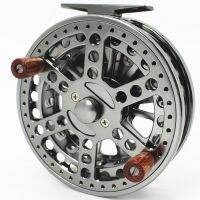 [HOT LIAXLLWISAAZH 534] 113.5MM 4 1/2 Quot; CNC MACHINED Aluminium CENTER PIN CENTREPIN FLOAT REEL STEELHEAD ปลาแซลมอน TROTTING FISHING