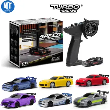Turbo Racing 1:76 C63 Mini RC Drift Car Remote Controller Car RTR