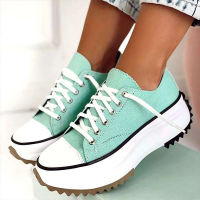 Fashion Women Canvas Shoes Solid Platform High Top Lace Up Female Casual Sneakers Zebra Pattern Comfort Ladies Sports Shoes