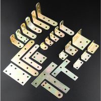 10pc Stainless Steel 90 Degree Angle Bracket Furniture Bed Connector Rail Bracket Table Fixed Solid Hardware Accessories