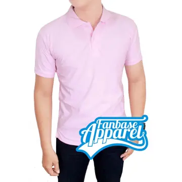 boys hot pink polo