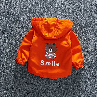 Childrens clothing 1-5 years old boy jacket children spring and autumn cute baby jacket spring shirt baby infant windbreaker