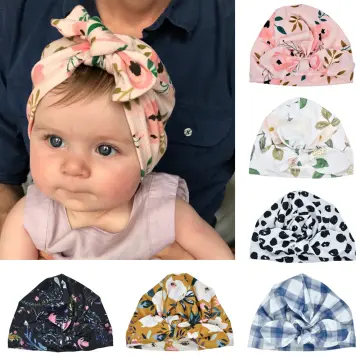 Baby Turban Toddler Girl Newborn Hat Cute Hole Bow Knot Head Band