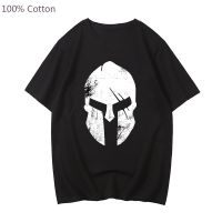 Spartan Print Male Shirt Shortsleeved Mens Tshirt Clothing Graphic Printing Teeshirt Gildan