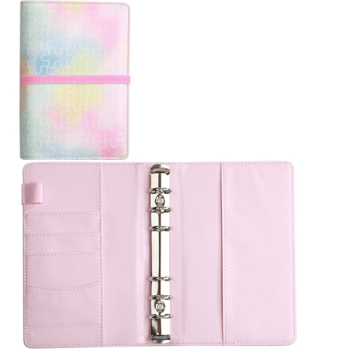pu-binder-leather-binder-zipper-bag-buckle-notebook-macarone-notebook-strap-notebook-cash-budget-book-binder-book