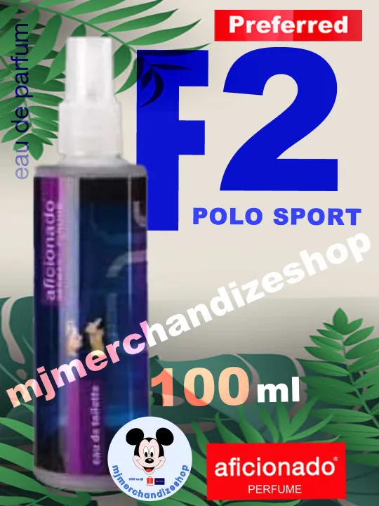 AFICIONADO PERFUME F2 FOR MEN 100ML Lazada PH