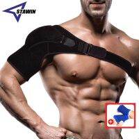 Shoulder Brace with Pressure Pad Adjustable Neoprene Shoulder Support Shoulder Pain Ice Pack Shoulder Compression Sleeve Unisex