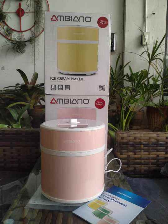 Ambiano Ice Cream Maker Lazada PH