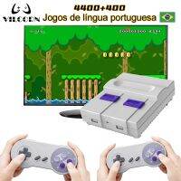 【YP】 VILCORN 16-Bit Wireless/Wired Video Game Console Built-in 4800  Games for Everdrive SNES NES FC Machine