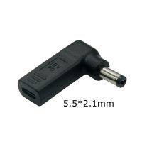 USB 3.1 Type C USB Female to DC 5.5x2.1 mm 5.5x 2.1 Male Power Charger Adapter Connector Adaptor for Lenovo Asus HP Dell PD