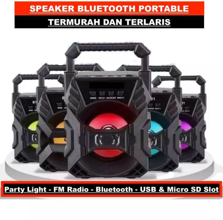 Speaker Bluetooth Paling Murah Speaker Portable Full Bass Salon
