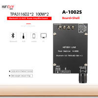 HIFIDIY LIVE Bluetooth 5.0 AUX TPA3116 Digital Power Amplifier board 2x 50W 100W speaker Stereo Audio AMP Module Home music 1002