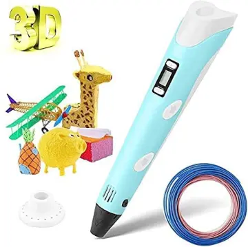 3D Printing Drawing Doodler Pen with Filiament + LCD Screen