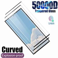 5000D Curved Tempered Glass For Samsung Galaxy S21 S22 S23 Plus Ultra FE Screen Protector Note 20 10 9 Plus S22 S20 S9 S10 Glass