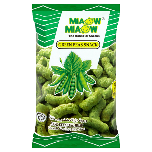 MIAOW MIAOW GREEN PEAS SNACK 50G | Lazada