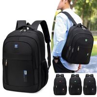 HOT14★Male Middle School Student Schoolbag Outdoor Waterproof Travel Backpack Cal Mens Business Backpack Computer Bag Mochila