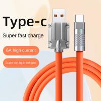 120W Super Fast Charging 6A Data Cable for USB Type-c