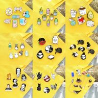 【CW】 6   / Set Enamel Pins Game Machine Avocado Cartoon Brooches Lapel Pin Badge Jewelry Friend Wholesale