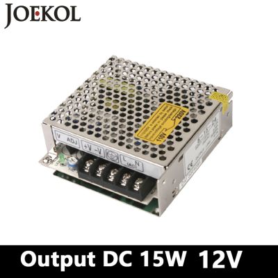 High quality Mini DC switching power supply 15W 12V 1.25A Single Output for Led Stripvoltage converter AC 110V 220v to DC 12v