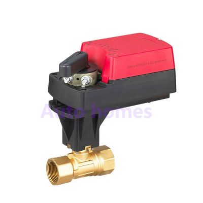 【hot】✙  2 way proportional motorized valve DN25 G1  6Nm control electric for AC/DC24V