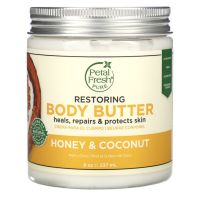 Petal Fresh, Restoring Body Butter, Honey &amp; Coconut, 8 oz (237 ml)