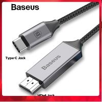 ☋✆❄ Baseus USB Type c HDMI Cable Type-c to HDMI Cable for Huawei Xiaomi Samsung USB C Mobile Phone 4K 60Hz HDMI Video Cable