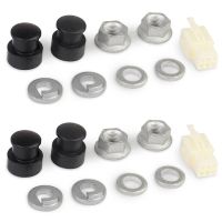 2X E-Bike Electric Bicycle Hub Motor Axle M12 Front Lock Nut /Lock Washer /Spacer /Nut Cover with 12mm Shaft