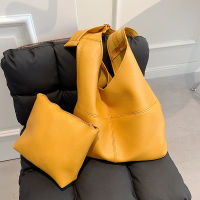Large Capacity Tote Shoulder Bags for Women Luxury Designer Solid Color Pu Leather Female Bag Travel Shopper Women Brand Handbag