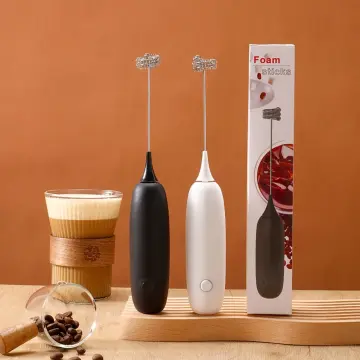 Milk Drink Coffee Whisk Electric Mini Milk Frother Coffee Creamer